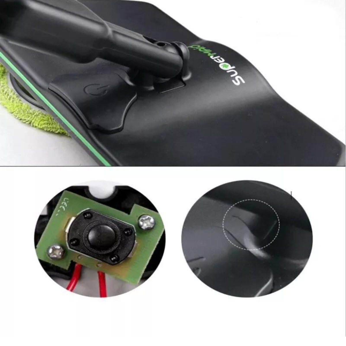 Mopa supermaid recargable pulidora giratoria