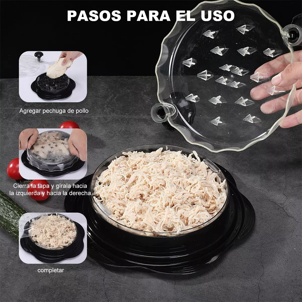 Triturador carne pollo