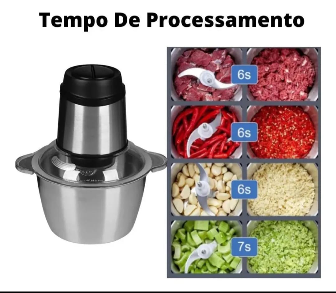 PICADORA ELECTRICA DE ALIMENTOS  DOS VELOCIDADES