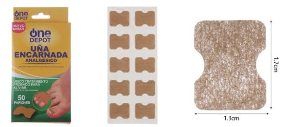 PARCHES PARA UÑAS ENCARNADAS DEL PIE